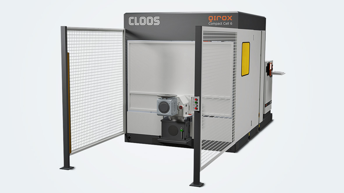 Roboter-Schweißanlage QIROX-Kompaktzelle QR-CC-6.1